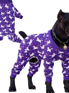 Dog Recovery Surgical Suit Male Female After Spayed, Dog Pajamas XL